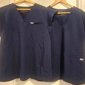 TWO Fig Navy tops XL